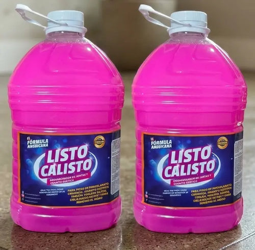 2 Unidades Listo Calisto - Presentación Galón 3.8 Litros