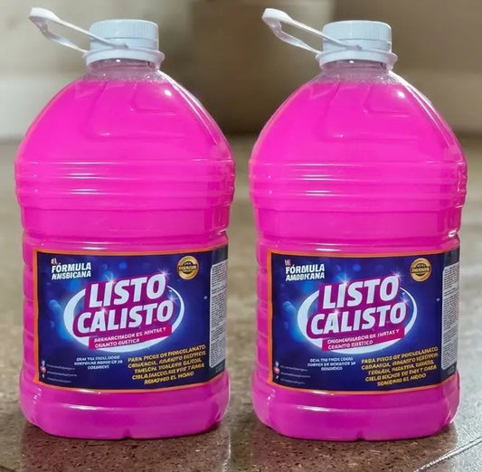 2 Unidades Listo Calisto - Presentación Galón 3.8 Litros